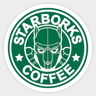 Starborks Coffee Sticker